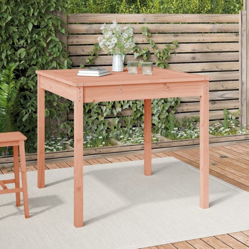 foto del prodotto tavolo da giardino 82,5x82,5x76 cm in legno massello di douglas vidaxl