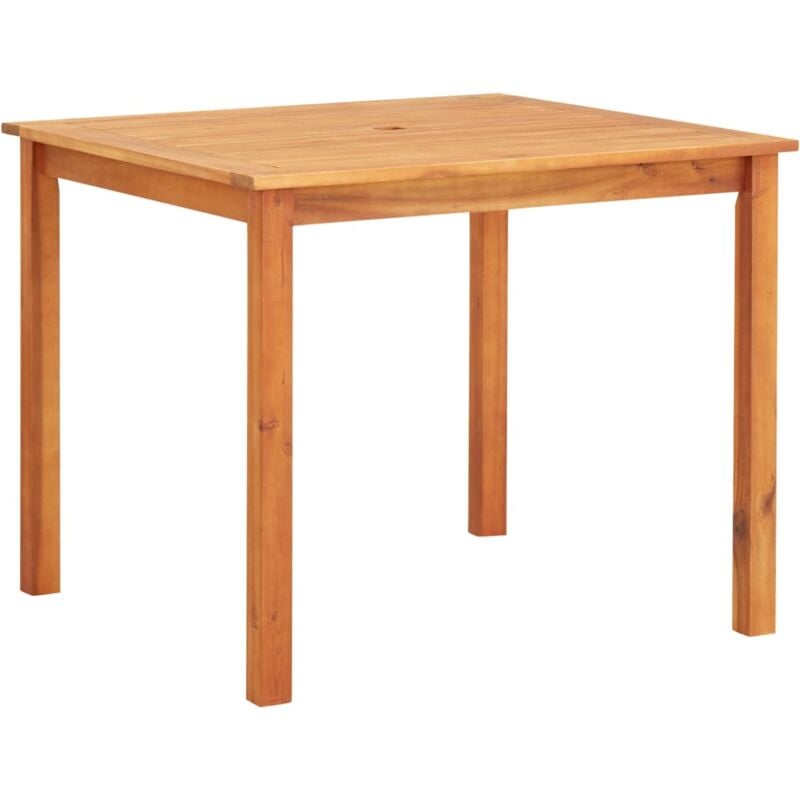 foto del prodotto tavolo da giardino 88x88x74 cm in legno massello di acacia vidaxl
