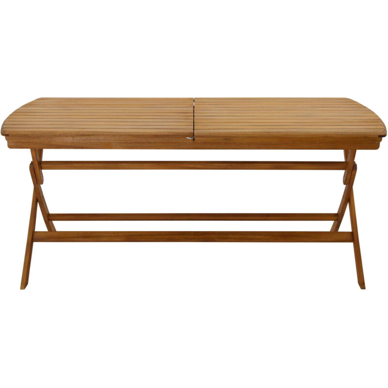 foto del prodotto tavolo da giardino allungabile allunghe integrate in legno massello l180 240 cm canopee