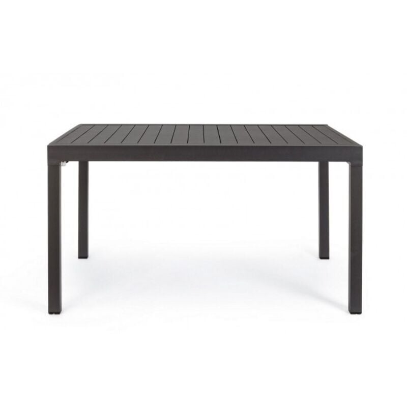 foto del prodotto tavolo da giardino allungabile in alluminio pelagius dimensione 135x90 cm colore antracite
