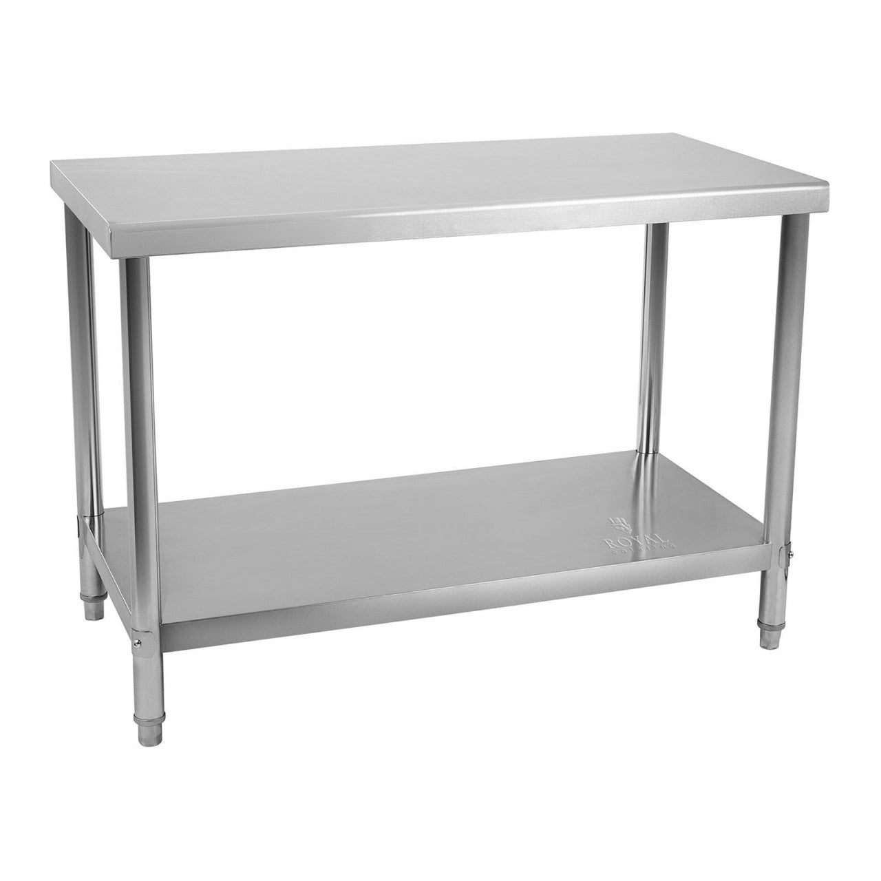 foto del prodotto tavolo da lavoro cucina professionale 120 x 70 cm portata 115 kg inox 14 0003683