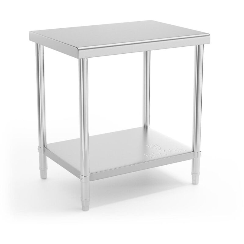 foto del prodotto tavolo da lavoro cucina professionale acciaio inox eninox 80 x 60 cm portata 190 kg 140003664