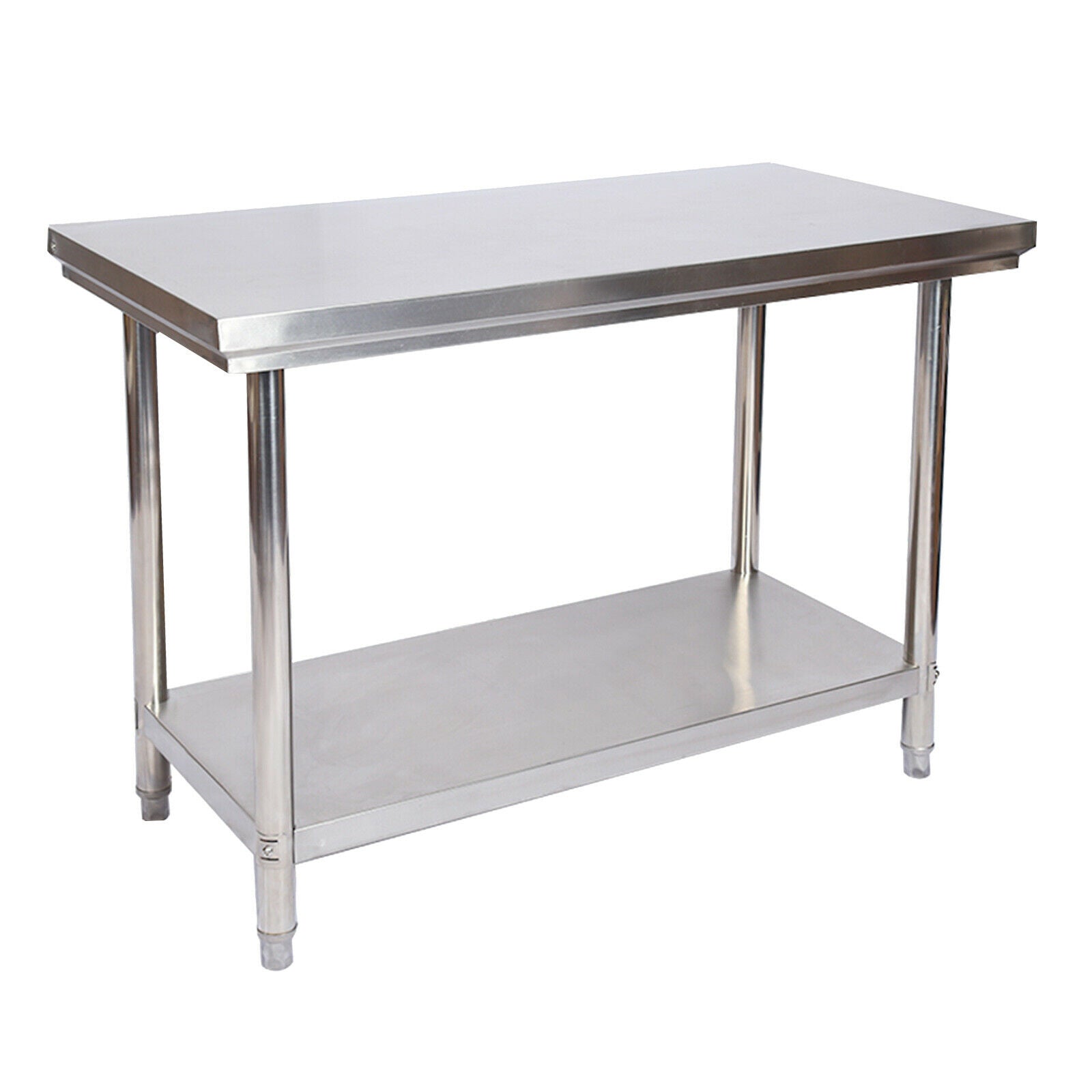 foto del prodotto tavolo da lavoro in acciaio inox tavolo da giardino 100 x 60 cm 16 0002502