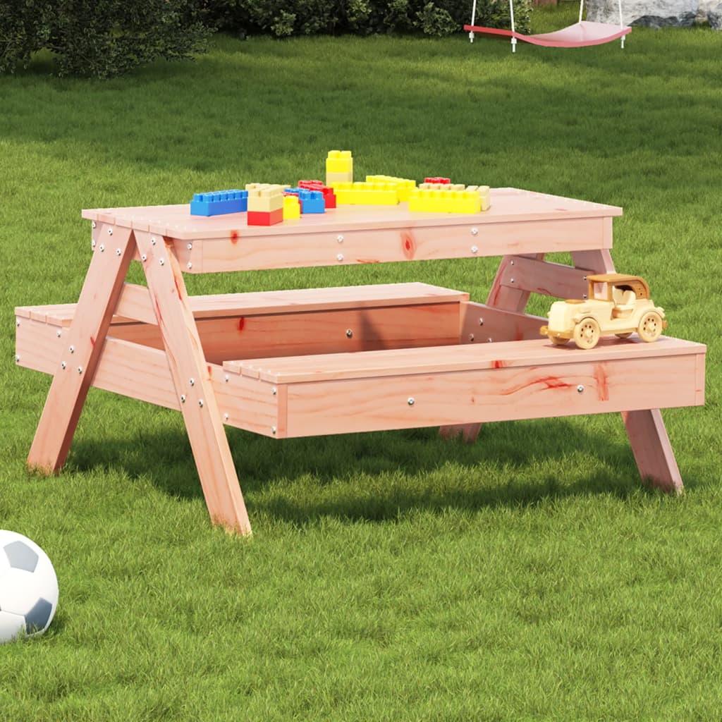 foto del prodotto tavolo da picnic per bambini 88x97x52 cm legno massello douglascod mxl 115374