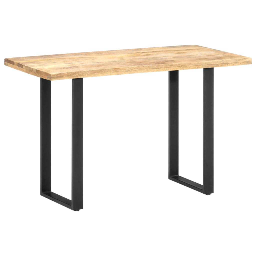 foto del prodotto tavolo da pranzo 120x60x76 cm in legno massello di mango cod mxl 58844