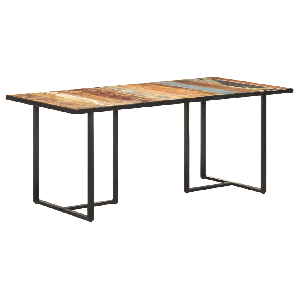 foto del prodotto tavolo da pranzo 180 cm in legno massello di recupero cod mxl 58854