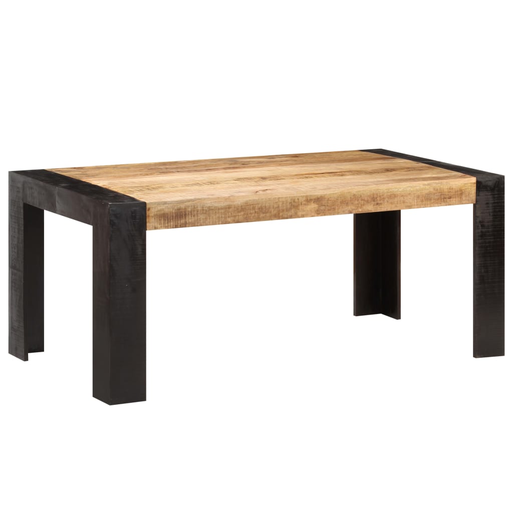 foto del prodotto tavolo da pranzo 180x90x76 cm in legno massello di mango cod mxl 16956