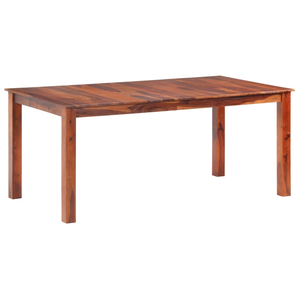 foto del prodotto tavolo da pranzo 180x90x76 cm in legno massello di sheesham cod mxl 20727