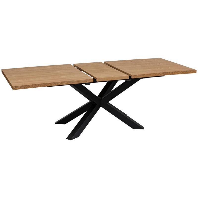foto del prodotto tavolo da pranzo allungabile in metallo e legno olaf l180 220cm atmosphera cr ateur d int rieur