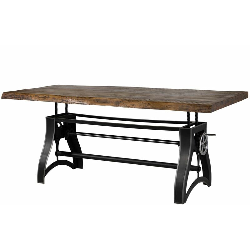 foto del prodotto tavolo da pranzo in legno di mango 220x100x67 91 mango naturale oliato manchester 203