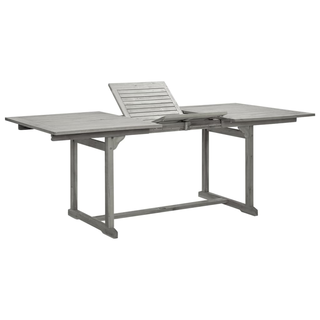 foto del prodotto tavolo da pranzo per esterni 150 200 x100x75cm massello acacia cod mxl 34428