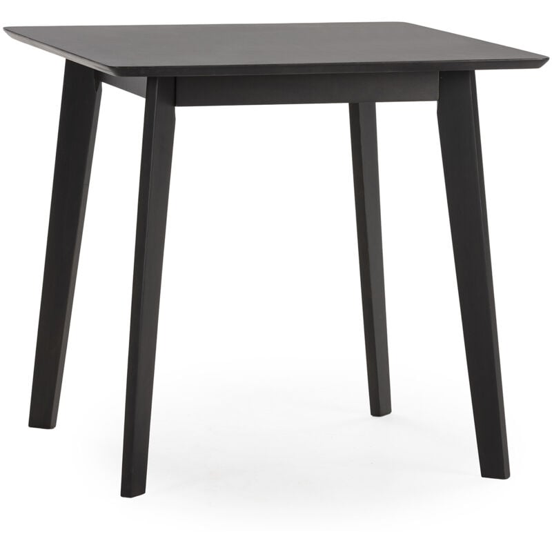 foto del prodotto tavolo da pranzo pomago 80x80 cm colore nero