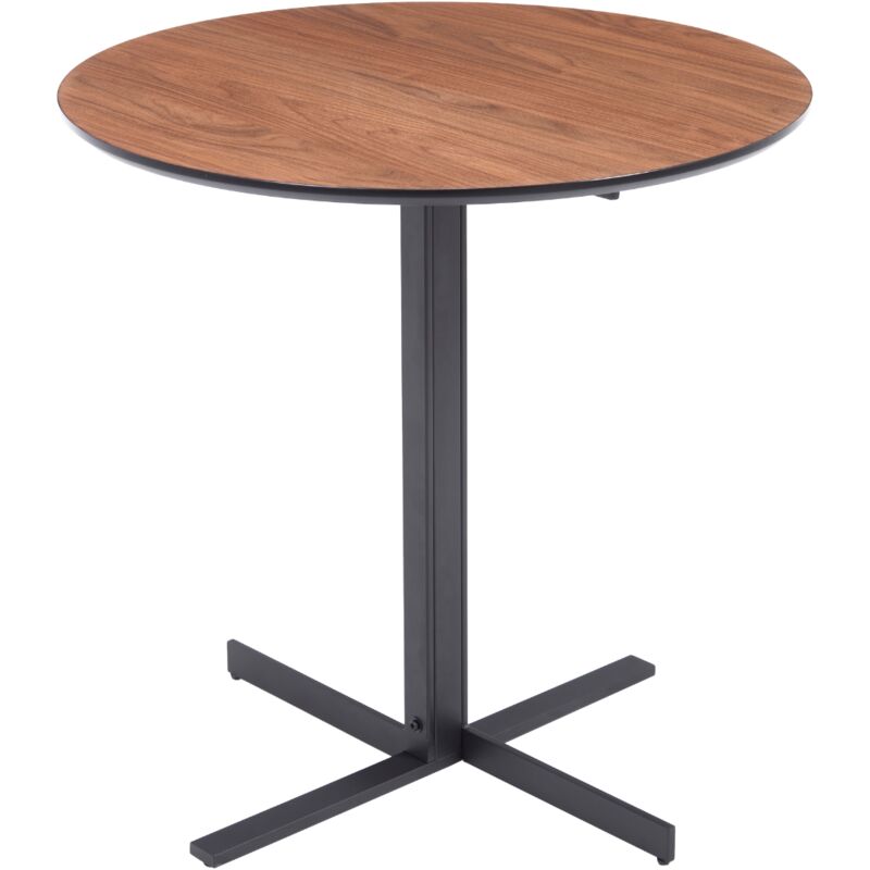 foto del prodotto tavolo da pranzo tavolo rotondo in legno tavolo da cucina rotondo tavolo allungabile tavolo sala da pranzo tavolo da conferenza 95cm, noce