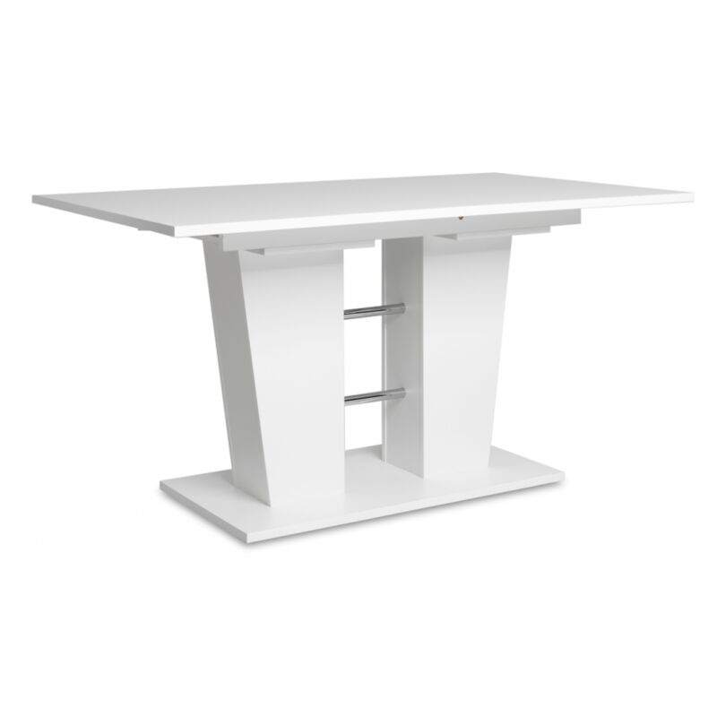 foto del prodotto tavolo da salotto allungabile 140 x 190 cm bianco opaco faenza