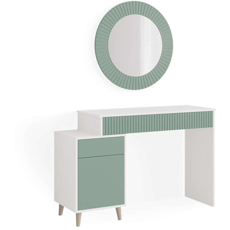 foto del prodotto tavolo da toeletta arles, verde, 120 cm, vicco