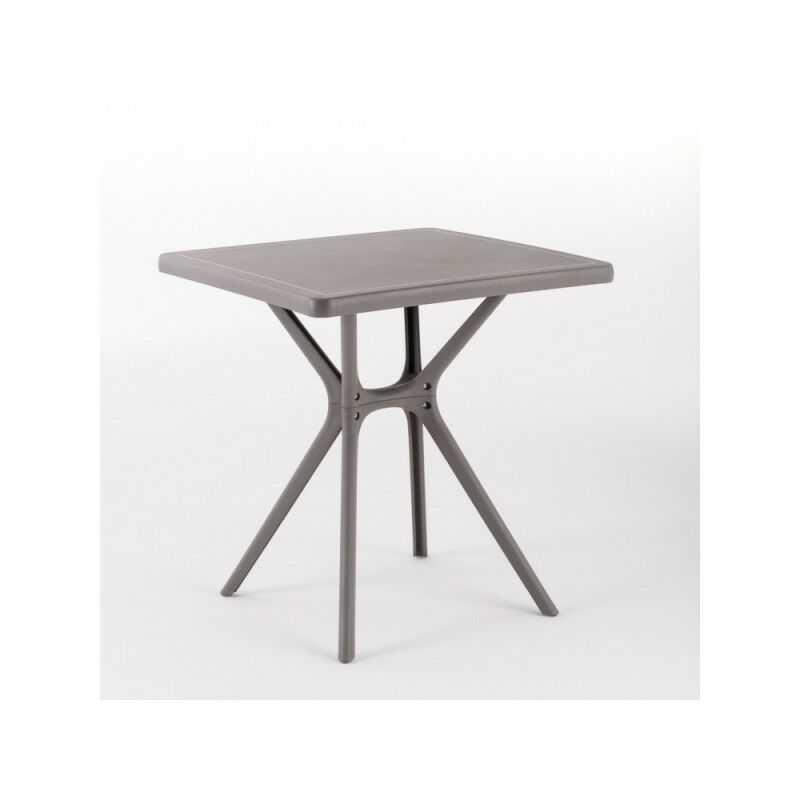 foto del prodotto tavolo design hugo by flow taupe