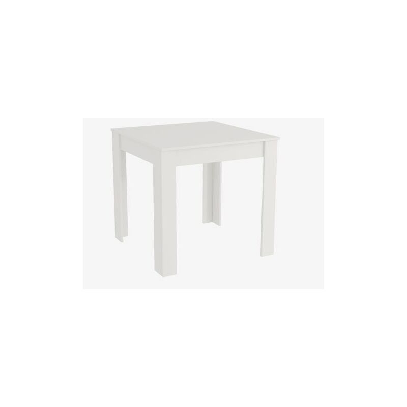 foto del prodotto tavolo fisso 80x80xh75cm bianco lucido
