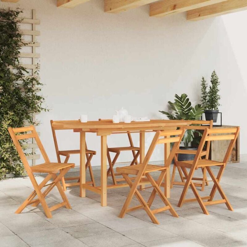 foto del prodotto tavolo giardino estensibile 110 160x80x75cm legno massello teak