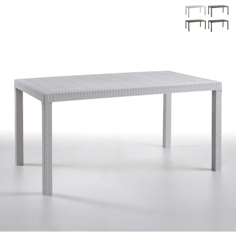 foto del prodotto tavolo houston cm. 150x90x74 h col. bianco