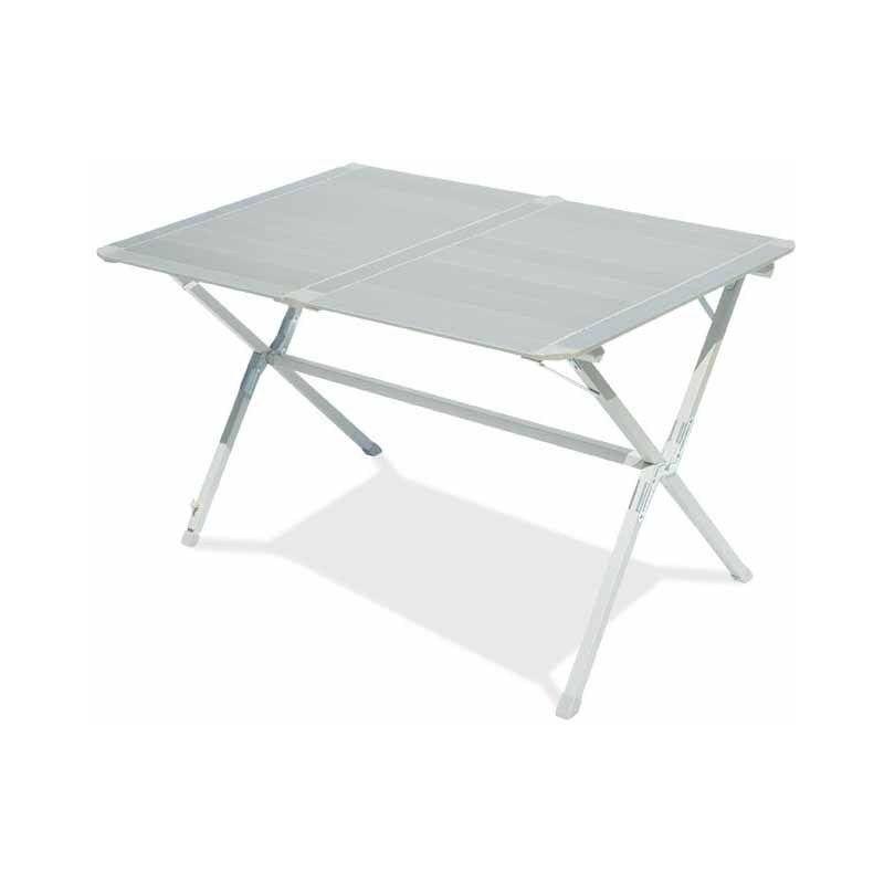 foto del prodotto tavolo in alluminio richiudibile 110x70x70
