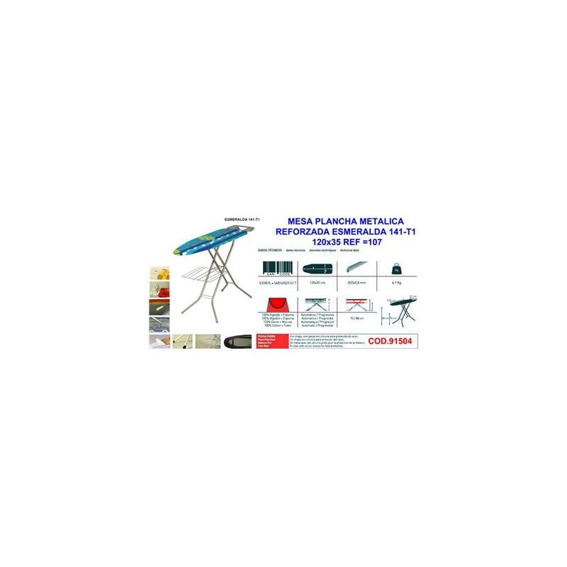 foto del prodotto tavolo in ferro metallico rinforzato smeraldo 141 t1120x35107