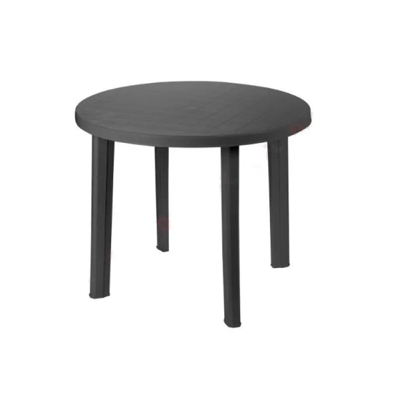 foto del prodotto tavolo in polipropilene 'tondo' antracite
