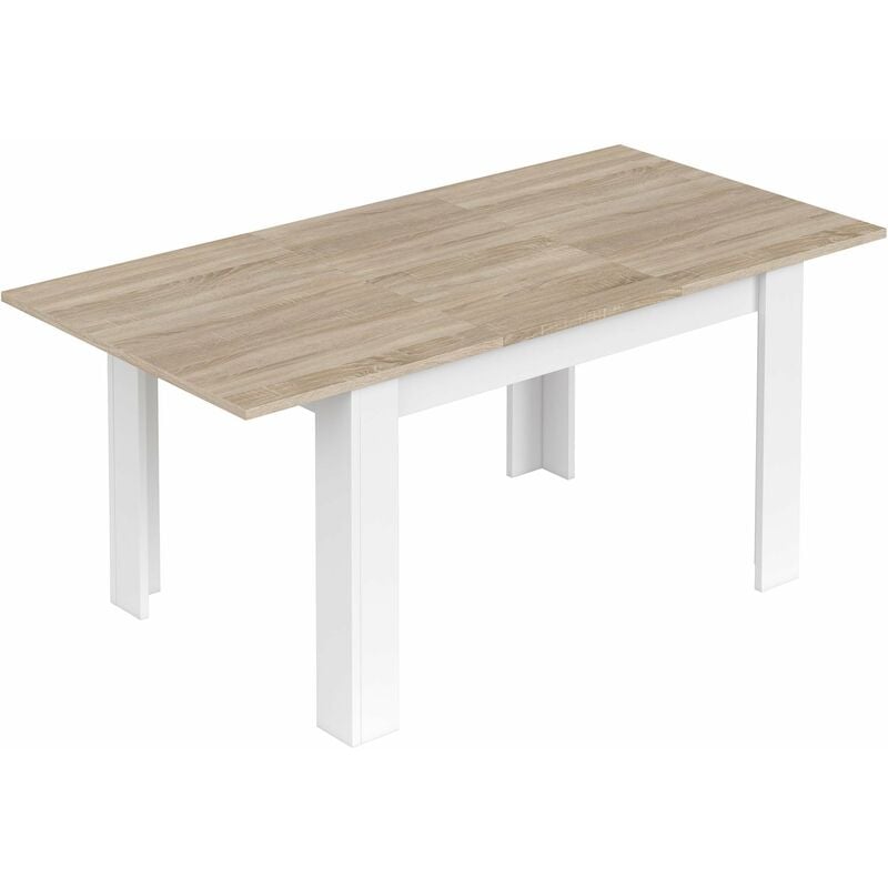 foto del prodotto tavolo kendra cm.90 x 140 190 x 78h kit
