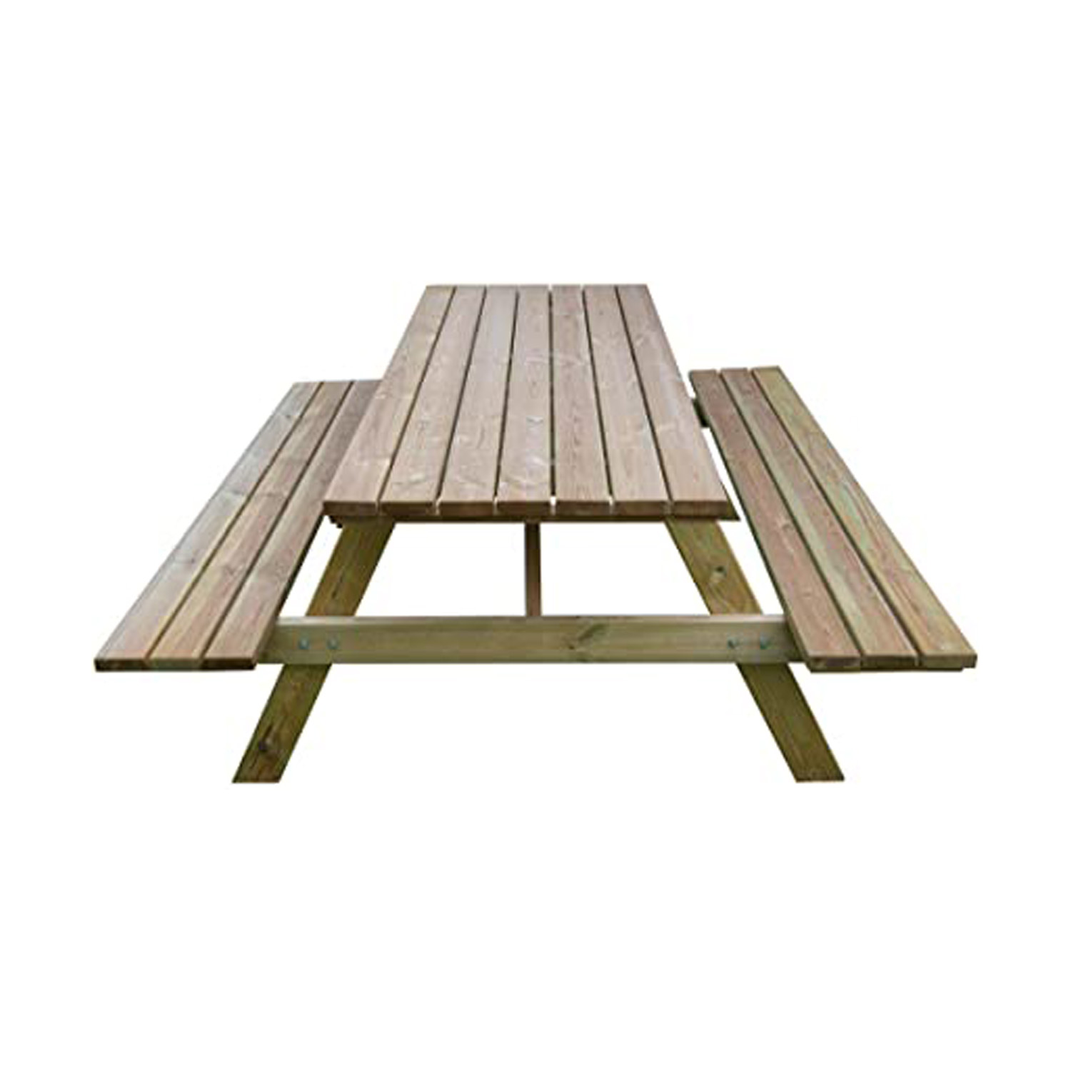 foto del prodotto tavolo legno pic nic con panche 180x150x75