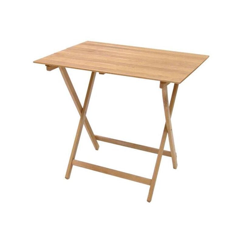foto del prodotto tavolo legno pieghevole 100 x 60 cm