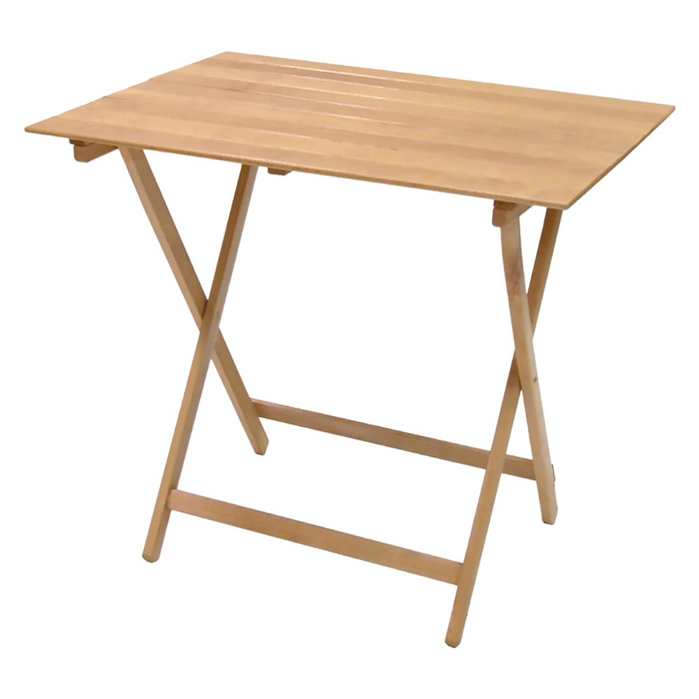foto del prodotto tavolo legno pieghevole 39 pic nic 39 cm 60 x 100 h 75 cm col.naturale