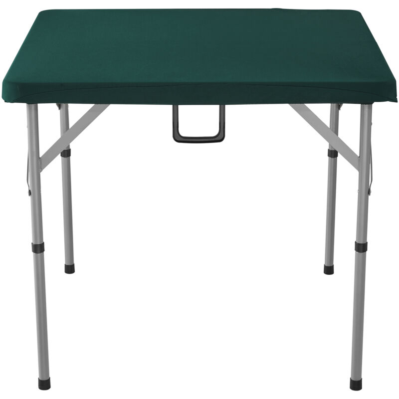 foto del prodotto tavolo mahjong,tavolo da gioco pieghevole per 4 giocatori con piano verde resistente all usura,tavolo da domino quadrato pieghevole portatile con