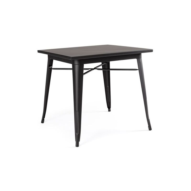 foto del prodotto tavolo minnesota 80x80 nero bizzotto 0732950