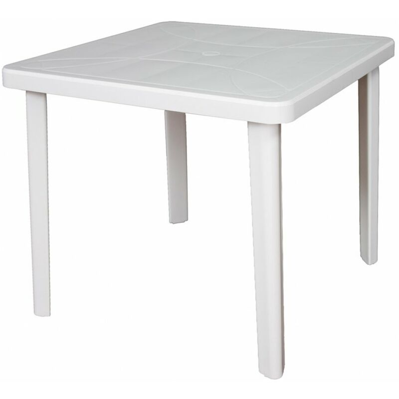 foto del prodotto tavolo nettuno cm. 80x80x72 h col. bianco
