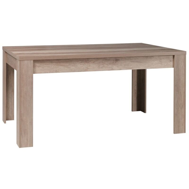 foto del prodotto tavolo non estensibile 160 cm collezione romi rovere chiaro