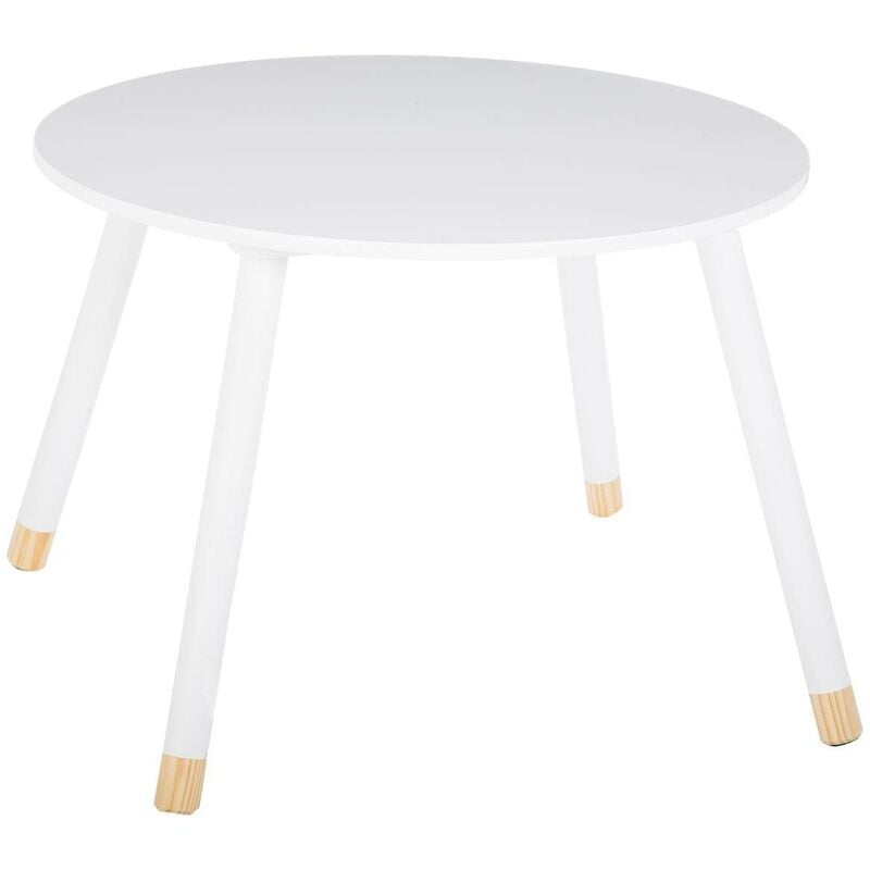 foto del prodotto tavolo per bambini douceur bianco d60cm atmosphera cr ateur d int rieur