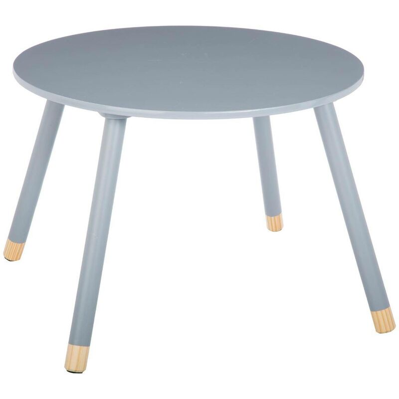 foto del prodotto tavolo per bambini douceur grigio d60cm atmosphera cr ateur d int rieur