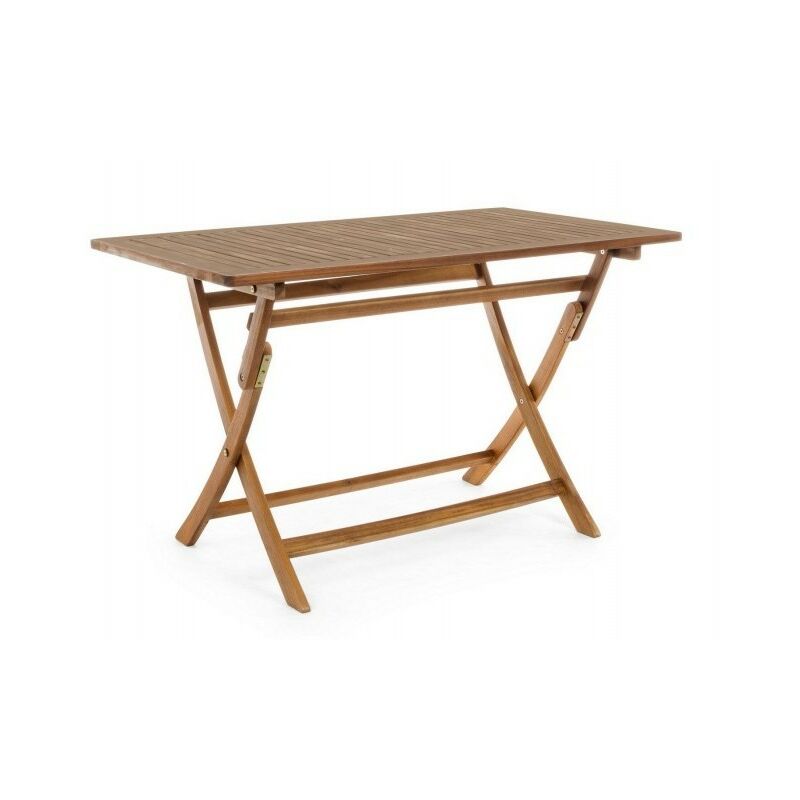 foto del prodotto tavolo pieghevole 120x70 cm noemi legno acacia rettangolare esterno bizzotto