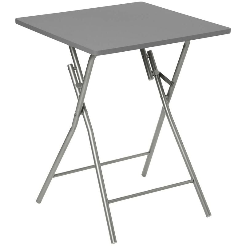 foto del prodotto tavolo pieghevole 2 posti grigio 5five