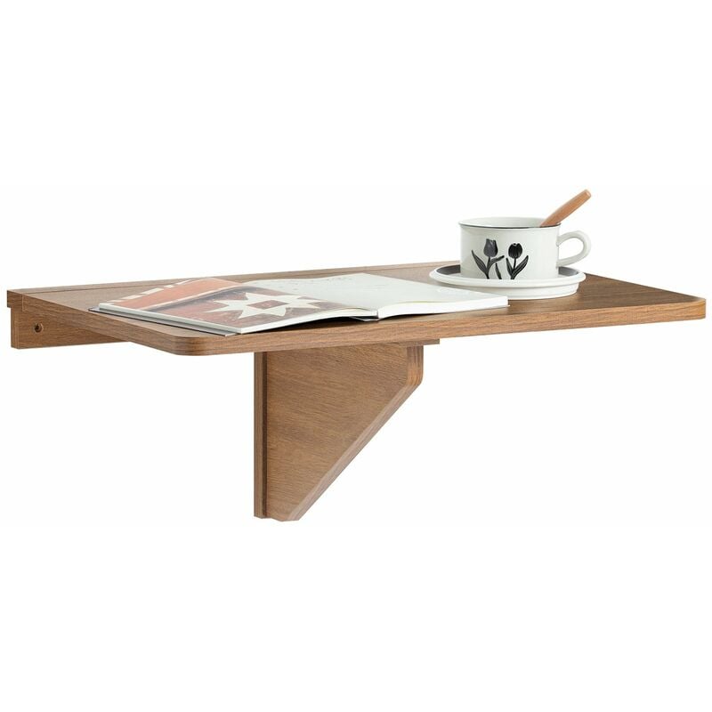 foto del prodotto tavolo pieghevole a muro scrivania tavolo per computer tavolo da cucina legno fwt03 pf sobuy