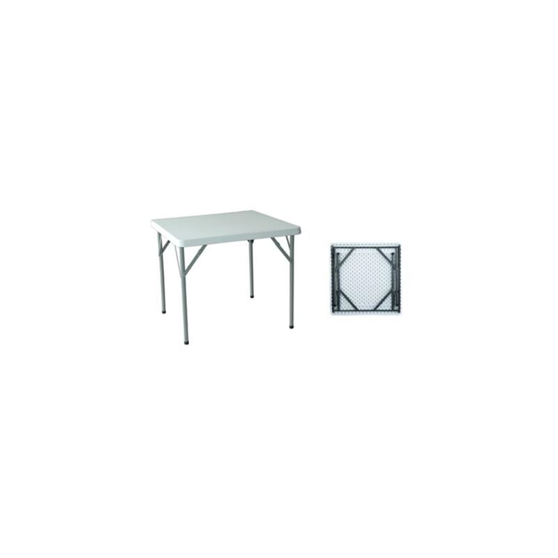 foto del prodotto tavolo pieghevole quadrato 84x84x74 cmwxs088