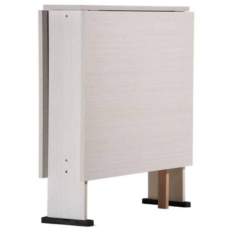 foto del prodotto tavolo pieghevole salvaspazio consolle colore olmo 21x74x78h cm misty