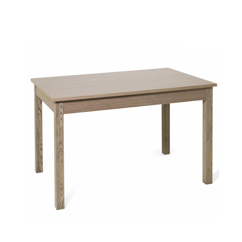 foto del prodotto tavolo pranzo allungabile colore olmo in legno nobilitato cm 70x110 150