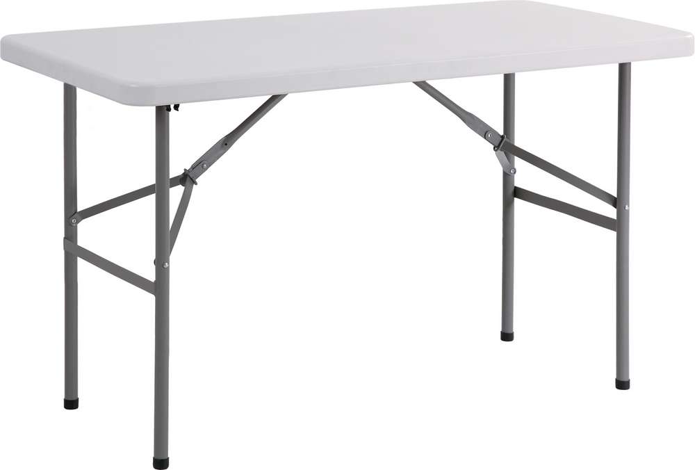 foto del prodotto tavolo rettangolare con gambe pieghevoli cm 62 x 122 x h. 74