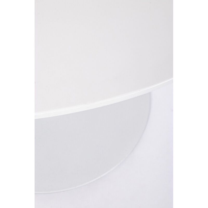 foto del prodotto tavolo rotondo d100 cleo colore bianco