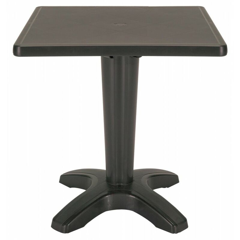 foto del prodotto tavolo zavor 70x70 grandsoleil colore moka