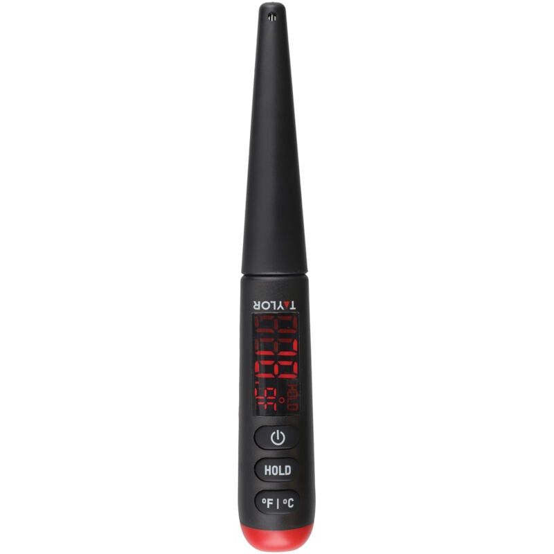 foto del prodotto taylor pro sonda digitale per termometro da cucina in acciaio inossidabile e plastica, con display led, adatta per carne, pesce e marmellata, nero,
