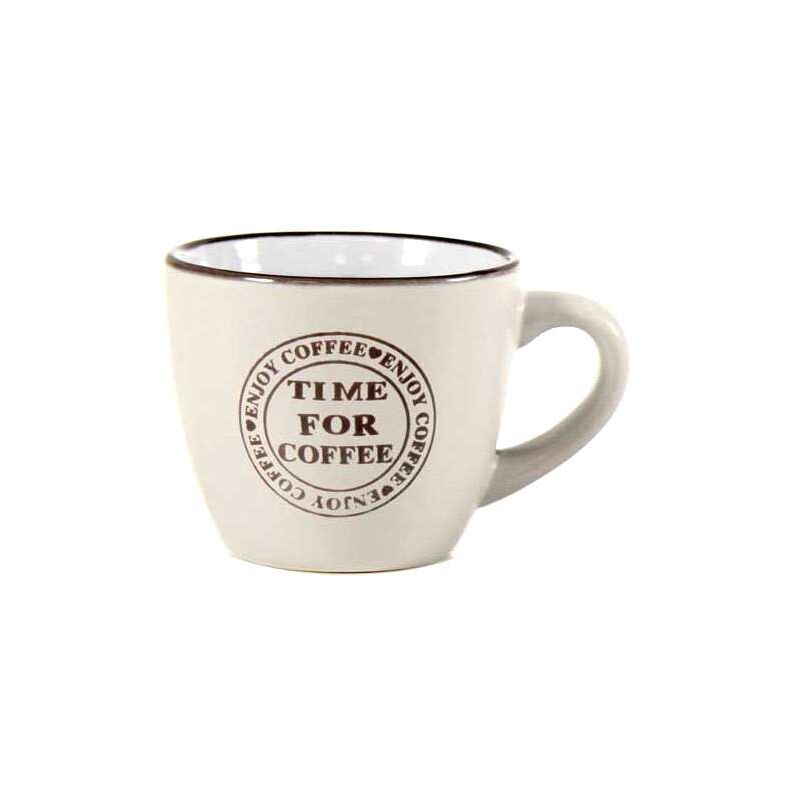 foto del prodotto tazza caff ceramica enjoy pz 6 passionecasa
