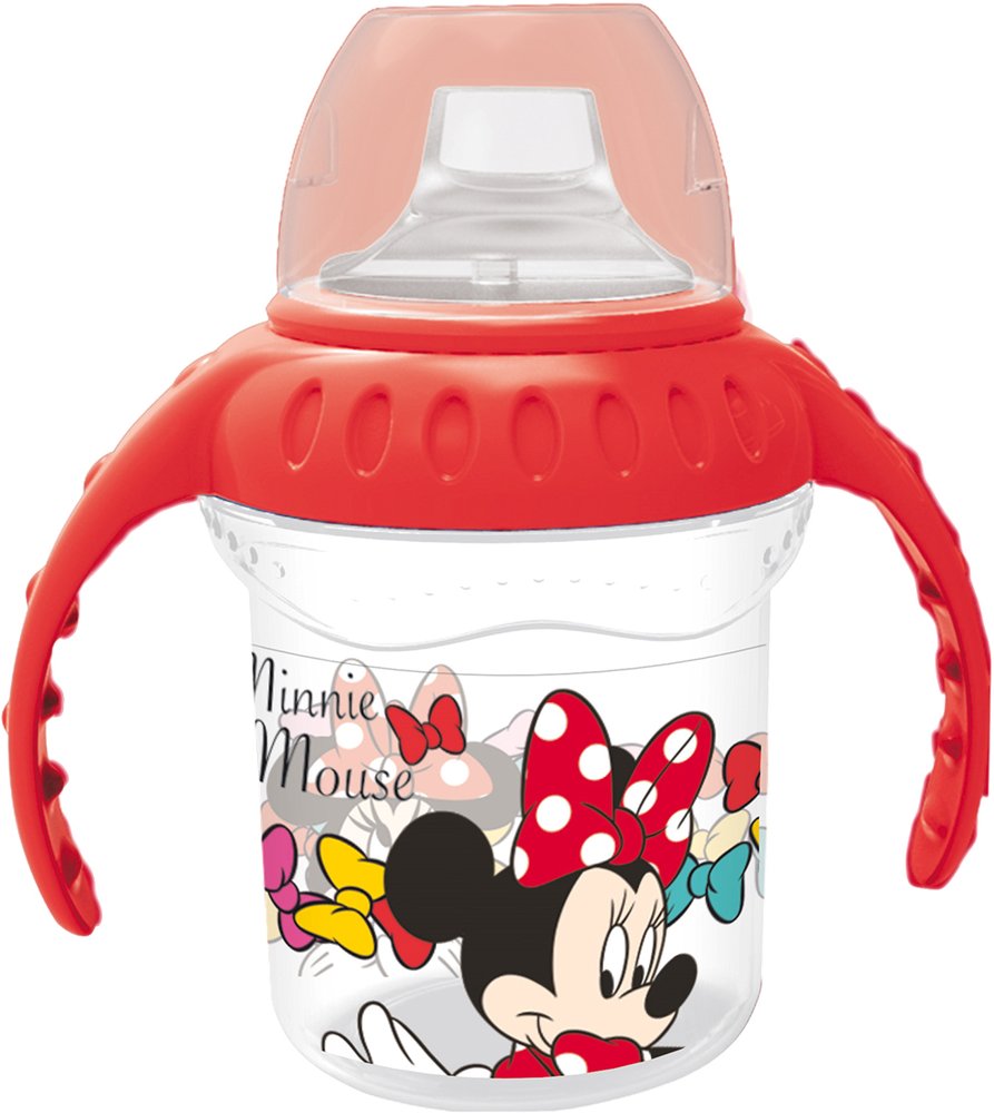foto del prodotto tazza da viaggio originale minnie da 230 ml in plastica per bambini. 