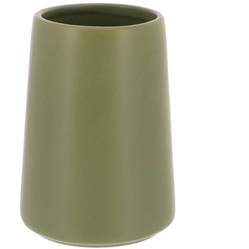 foto del prodotto tazza gres liscia verde cachi tendance