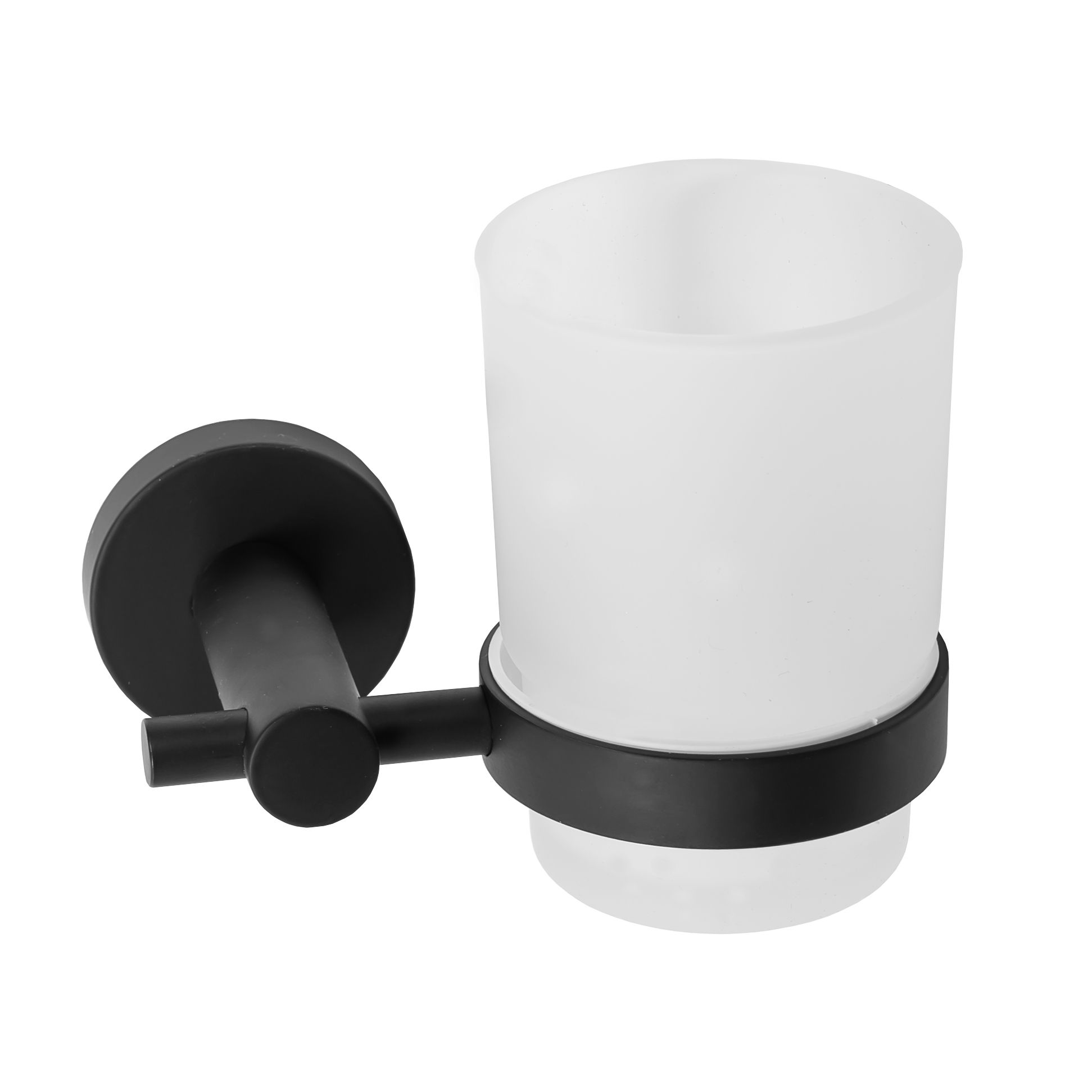 foto del prodotto tazza porta spazzolini black 322233c